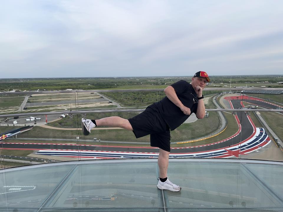 Joe Fava - Circuit of the Americas kick vacation