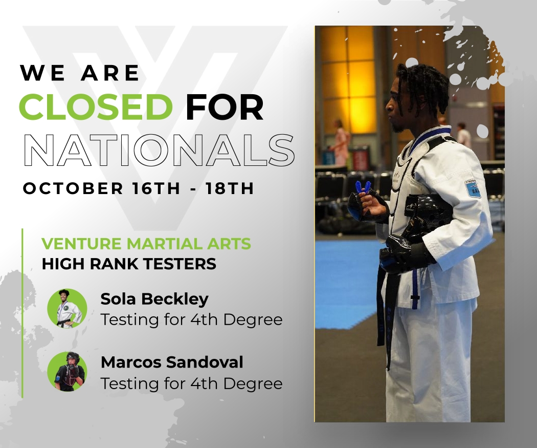 Closed October 16-18 for Nationals