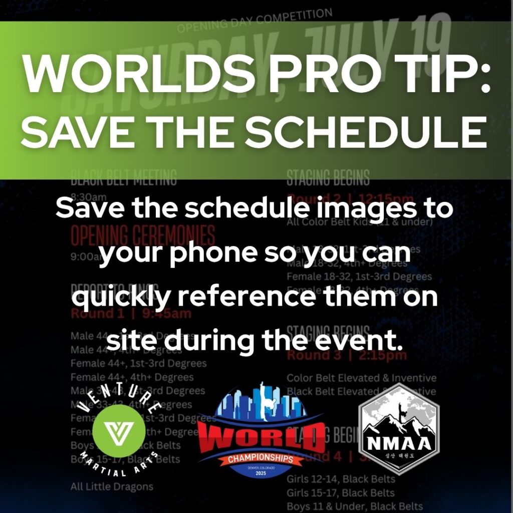Worlds Pro Tip 2 Save the Schedule