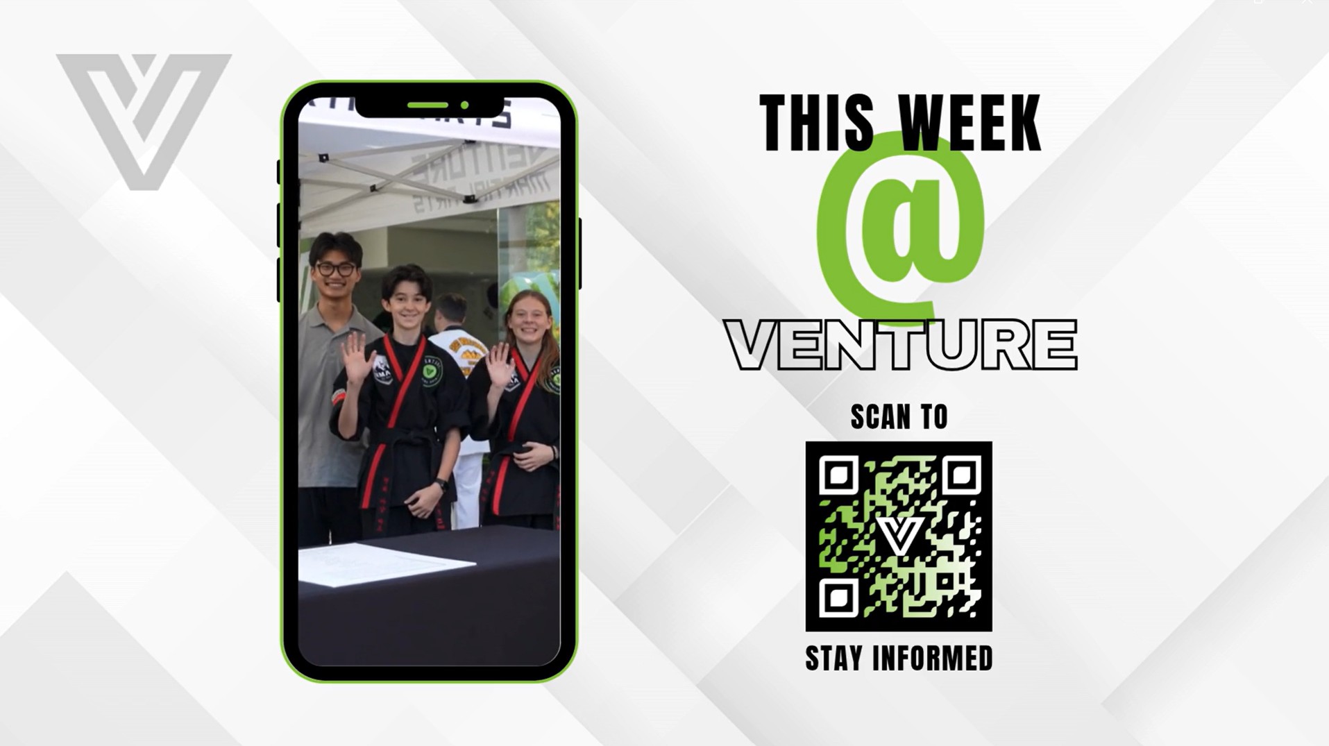 This week at Venture Martial Arts