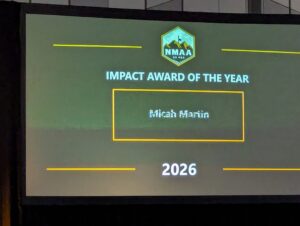 Micah Martin - Impact Award of the Year 2026