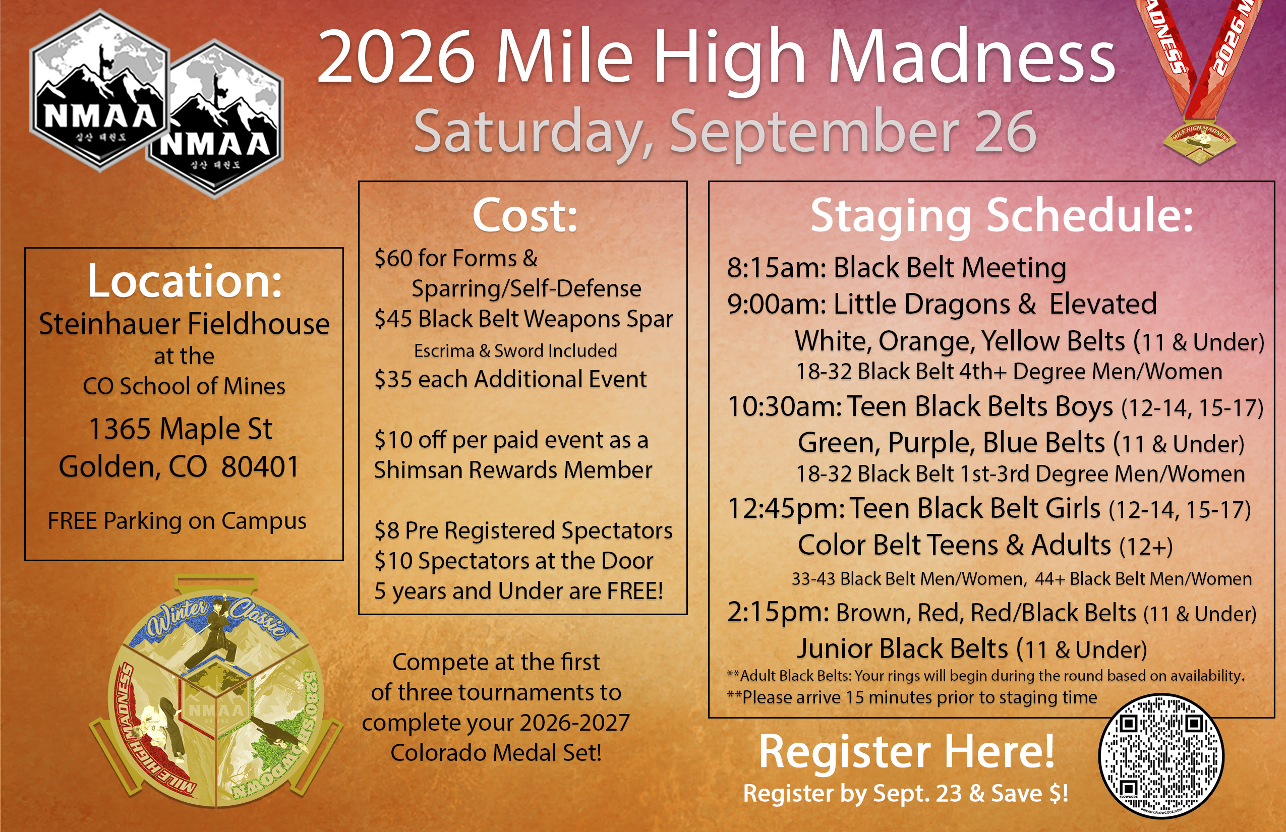 2026 Mile High Madness Tournament